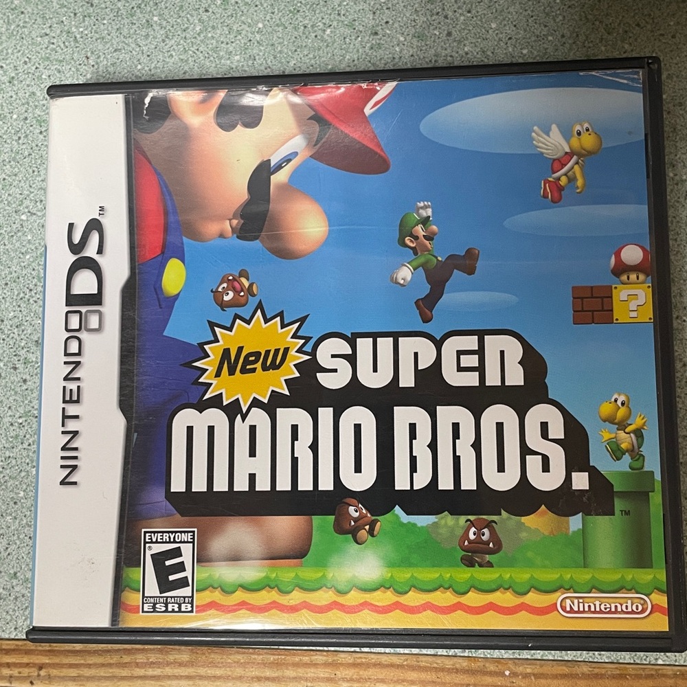 Super Mario Bros/Nintendo DS Game Not For Resale Version 2008